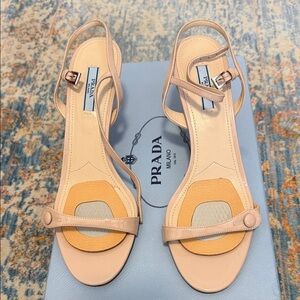 Prada Women's Blush Pink Heels
